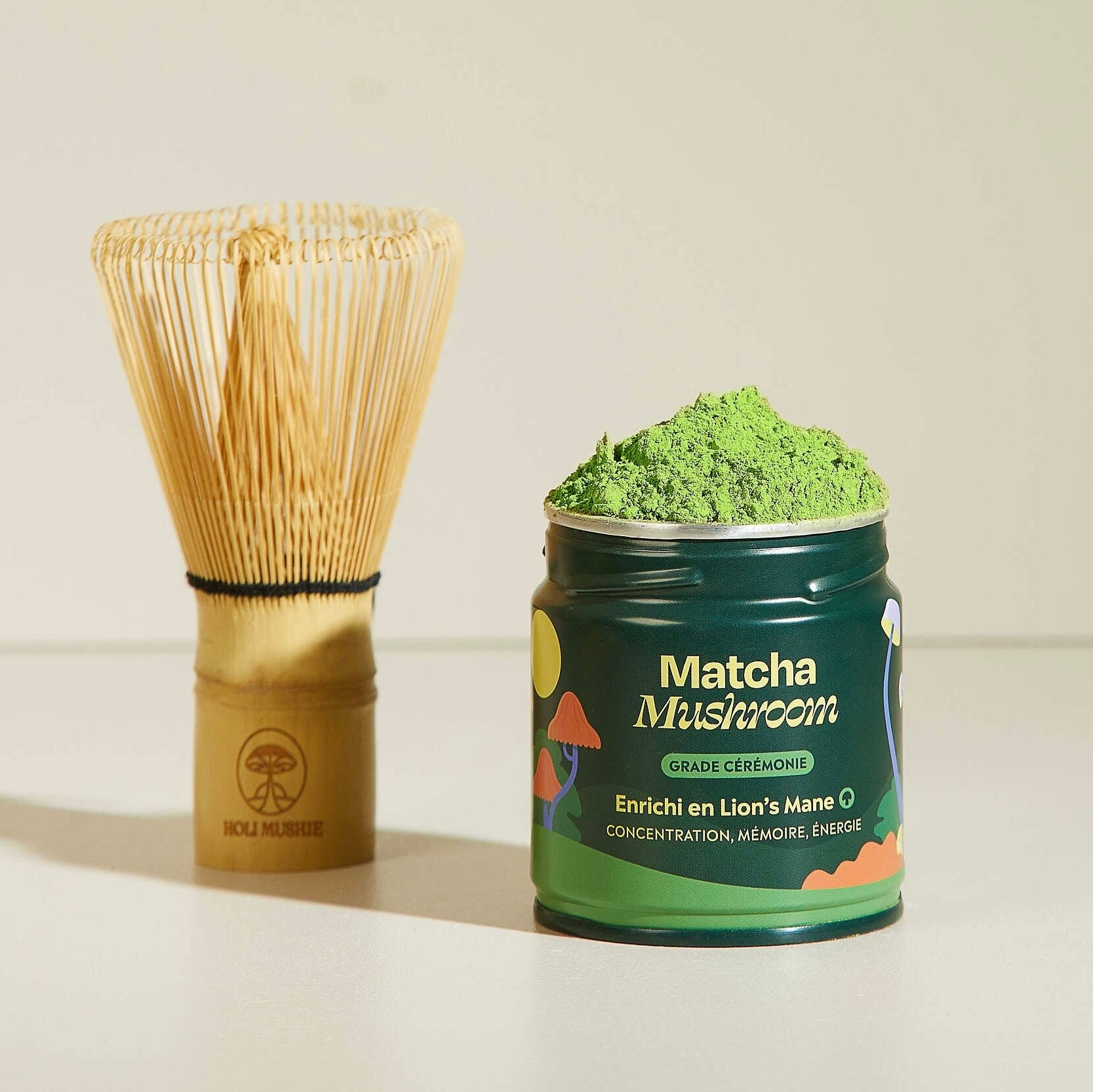 Matcha ceremoniala cu ciuperca Lion's Mane