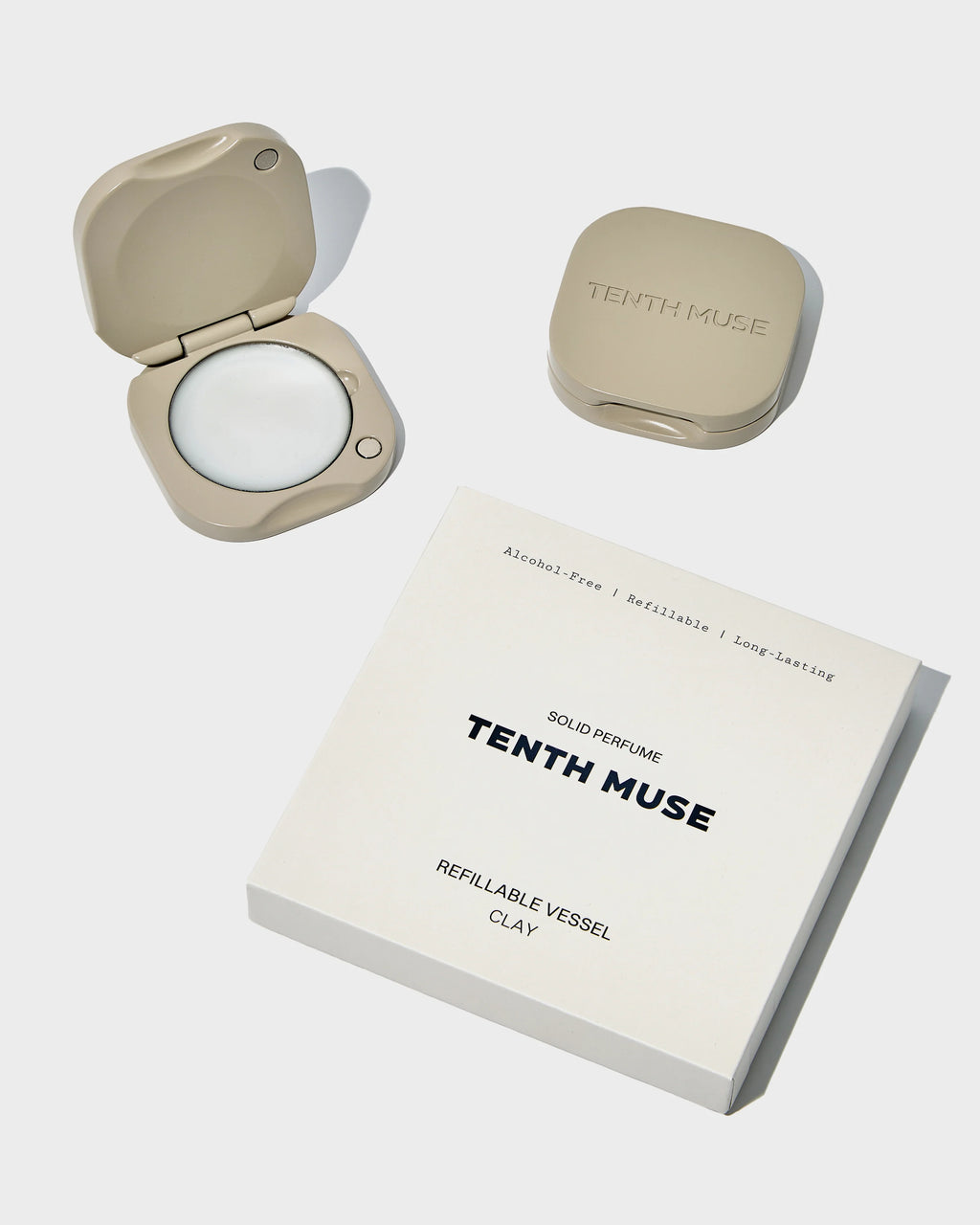 Recipient parfum Clay